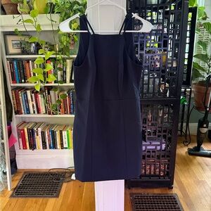 Lulus Elegant navy Sleeveless Dress - NEW